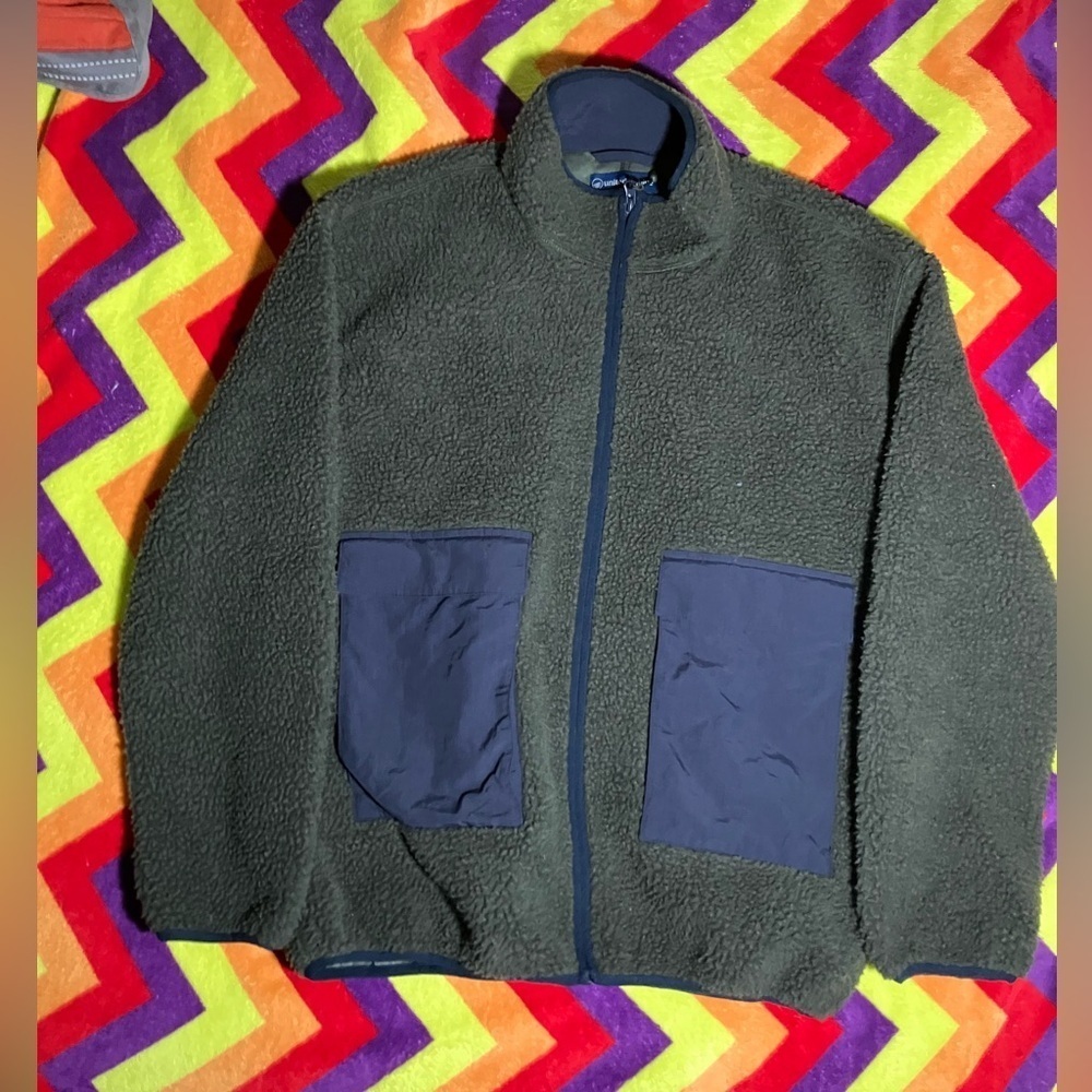 United By Blue Sherpa jacket Recycled cotton
